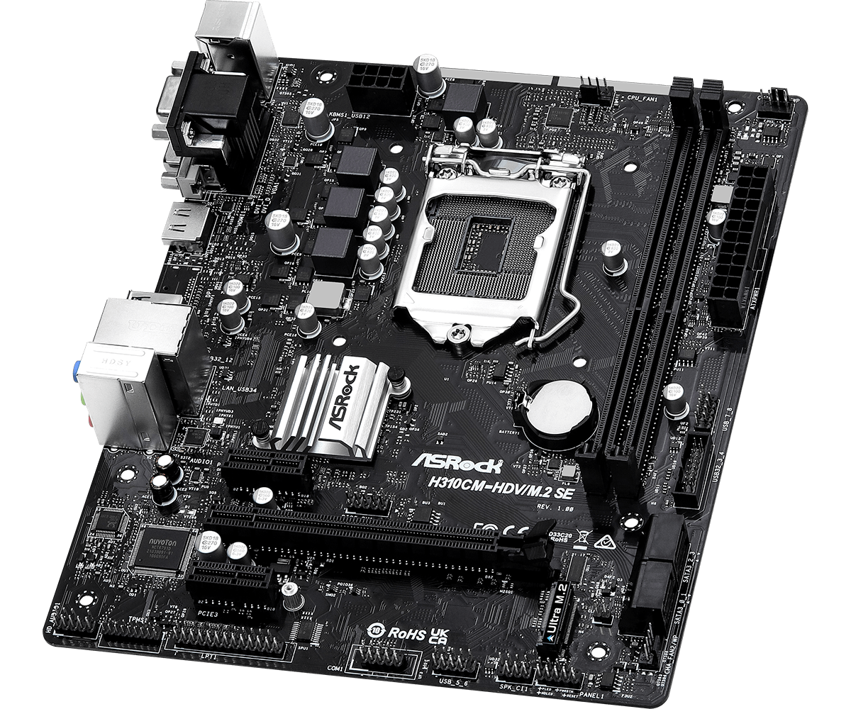 Asrock H Cm Hdv M Se